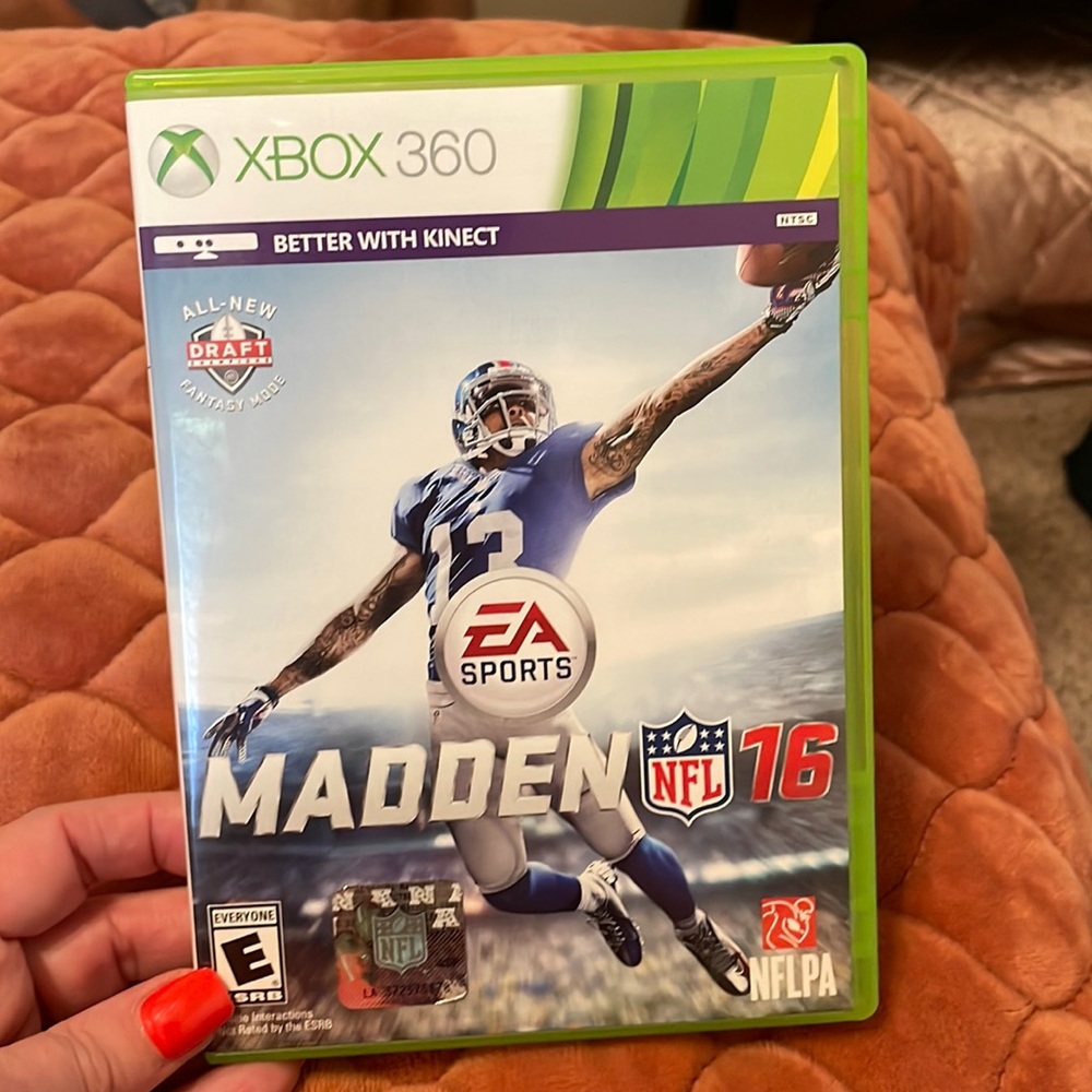 Xbox 360 game madden 16
